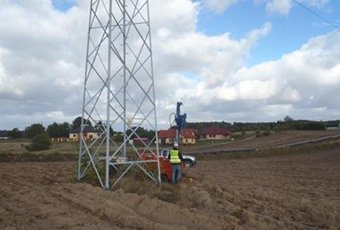 Modernisierung der Stromleitung Recław-Międzyzdroje